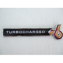 Turbocharged 6 Emblem